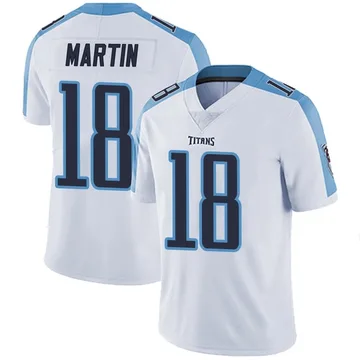 Men's Tay Martin Tennessee Titans Nike Limited Vapor Untouchable Jersey - White