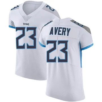 Men's Tre Avery Tennessee Titans Nike Elite Vapor Untouchable Jersey - White