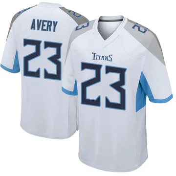 Men's Tre Avery Tennessee Titans Nike Game Jersey - White