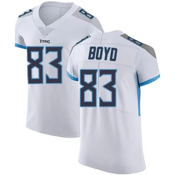 Men's Tyler Boyd Tennessee Titans Nike Elite Vapor Untouchable Jersey - White