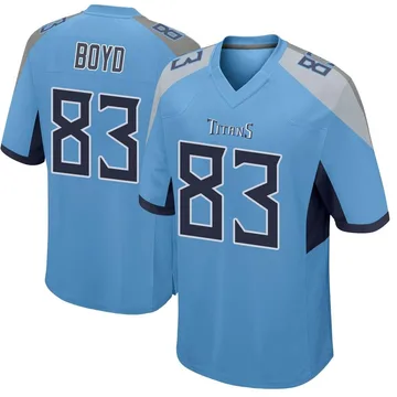 Men's Tyler Boyd Tennessee Titans Nike Game Jersey - Light Blue