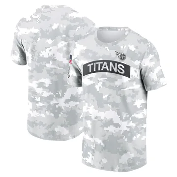 Tennessee Titans 2024 Salute To Service Performance T-Shirt Arctic Camo