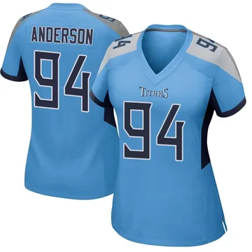 Women's Abdullah Anderson Tennessee Titans Nike Game Jersey - Light Blue