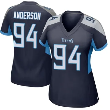 Women's Abdullah Anderson Tennessee Titans Nike Game Jersey - Navy