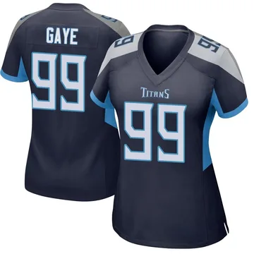 Women's Ali Gaye Tennessee Titans Nike Game Jersey - Navy