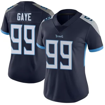 Women's Ali Gaye Tennessee Titans Nike Limited Vapor Untouchable Jersey - Navy