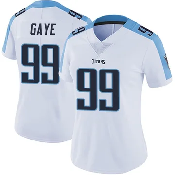 Women's Ali Gaye Tennessee Titans Nike Limited Vapor Untouchable Jersey - White