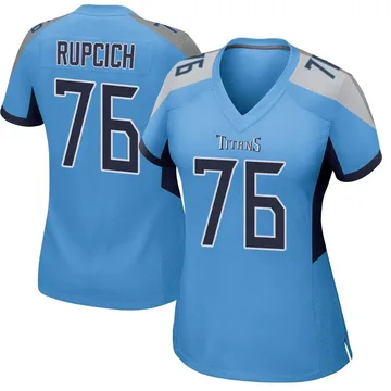 Women's Andrew Rupcich Tennessee Titans Nike Game Jersey - Light Blue