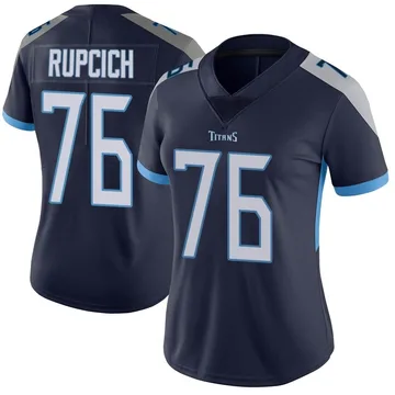 Women's Andrew Rupcich Tennessee Titans Nike Limited Vapor Untouchable Jersey - Navy