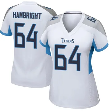 Women's Arlington Hambright Tennessee Titans Nike Game Jersey - White