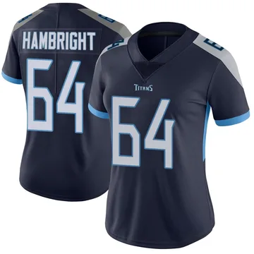 Women's Arlington Hambright Tennessee Titans Nike Limited Vapor Untouchable Jersey - Navy