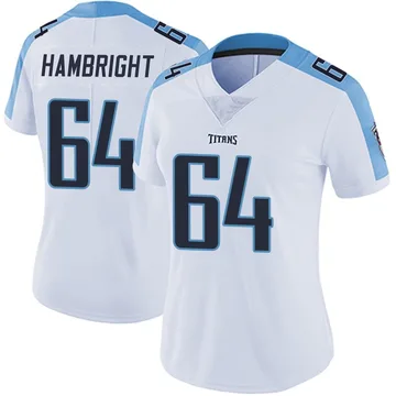 Women's Arlington Hambright Tennessee Titans Nike Limited Vapor Untouchable Jersey - White