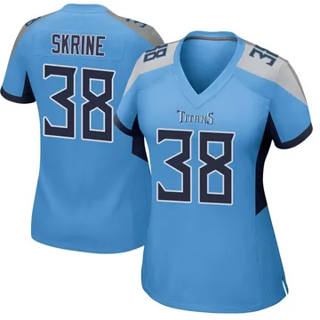 Women's Buster Skrine Tennessee Titans Nike Game Jersey - Light Blue