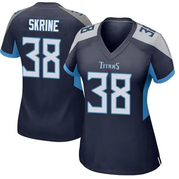 Women's Buster Skrine Tennessee Titans Nike Game Jersey - Navy