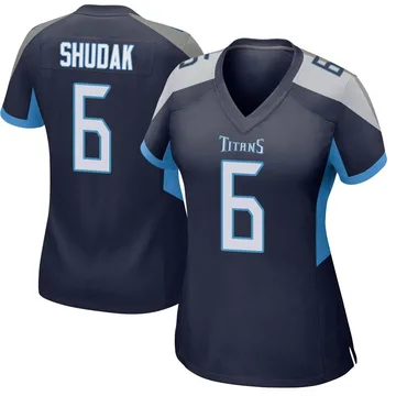 Women's Caleb Shudak Tennessee Titans Nike Game Jersey - Navy