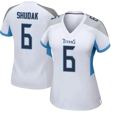 Women's Caleb Shudak Tennessee Titans Nike Game Jersey - White