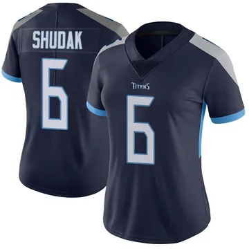 Women's Caleb Shudak Tennessee Titans Nike Limited Vapor Untouchable Jersey - Navy