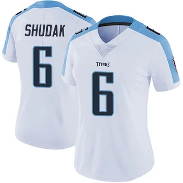 Women's Caleb Shudak Tennessee Titans Nike Limited Vapor Untouchable Jersey - White