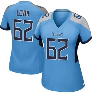 Women's Corey Levin Tennessee Titans Nike Game Jersey - Light Blue