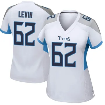 Women's Corey Levin Tennessee Titans Nike Game Jersey - White