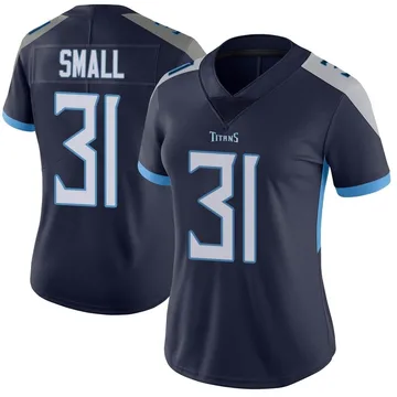 Women's Jabari Small Tennessee Titans Nike Limited Vapor Untouchable Jersey - Navy