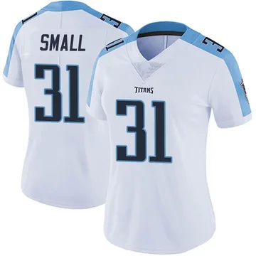 Women's Jabari Small Tennessee Titans Nike Limited Vapor Untouchable Jersey - White