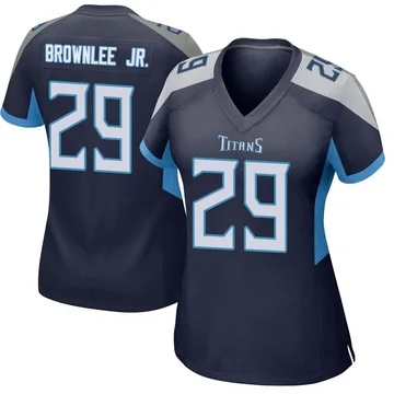 Women's Jarvis Brownlee Jr. Tennessee Titans Nike Game Jersey - Navy