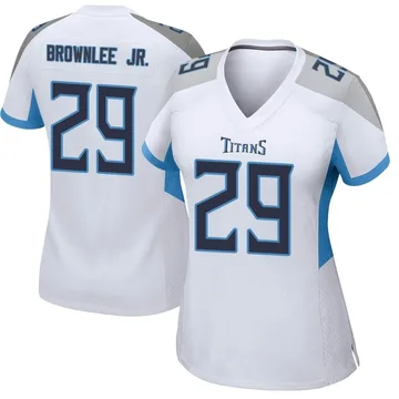 Women's Jarvis Brownlee Jr. Tennessee Titans Nike Game Jersey - White