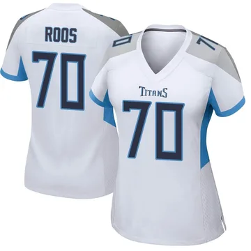 Women's Jordan Roos Tennessee Titans Nike Game Jersey - White