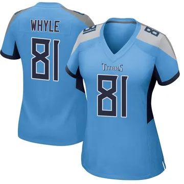 Women's Josh Whyle Tennessee Titans Nike Game Jersey - Light Blue