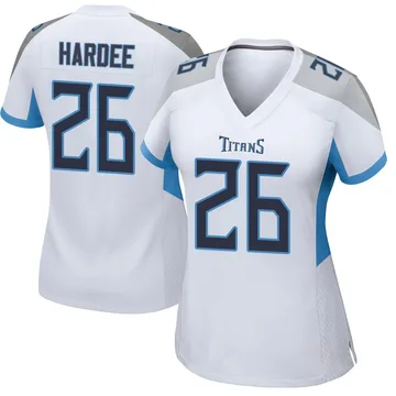 Women's Justin Hardee Sr. Tennessee Titans Nike Game Jersey - White