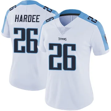 Women's Justin Hardee Sr. Tennessee Titans Nike Limited Vapor Untouchable Jersey - White