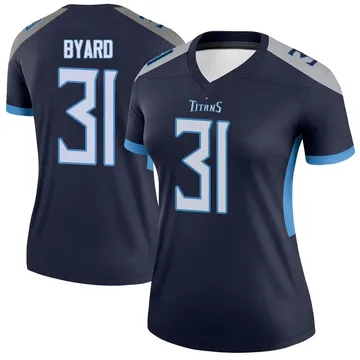 Nike Men's Tennessee Titans Kevin Byard #31 Navy Game Jersey