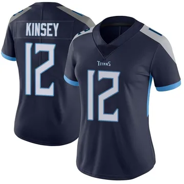 Women's Mason Kinsey Tennessee Titans Nike Limited Vapor Untouchable Jersey - Navy