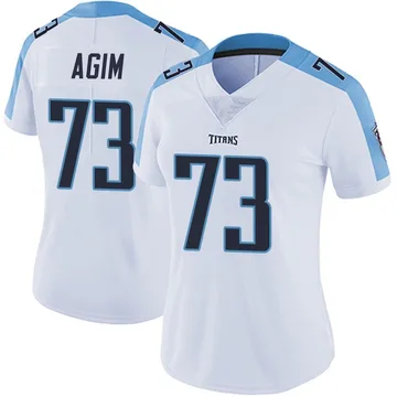 Women's McTelvin Agim Tennessee Titans Nike Limited Vapor Untouchable Jersey - White