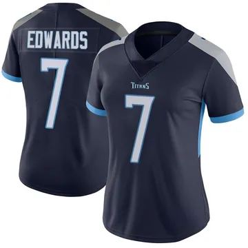 Women's Mike Edwards Tennessee Titans Nike Limited Vapor Untouchable Jersey - Navy