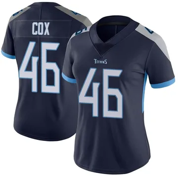 Women's Morgan Cox Tennessee Titans Nike Limited Vapor Untouchable Jersey - Navy