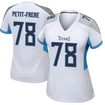 Women's Nicholas Petit-Frere Tennessee Titans Nike Game Jersey - White