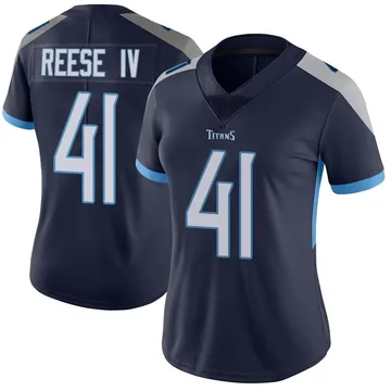 Women's Otis Reese IV Tennessee Titans Nike Limited Vapor Untouchable Jersey - Navy