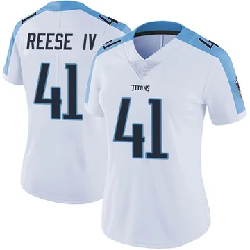 Women's Otis Reese IV Tennessee Titans Nike Limited Vapor Untouchable Jersey - White