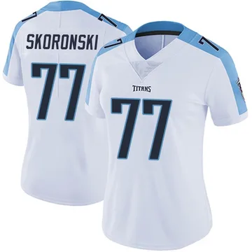 Women's Peter Skoronski Tennessee Titans Nike Limited Vapor Untouchable Jersey - White