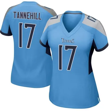 Tennessee Titans #17 Ryan Tannehill Oilers Throwback Alternate Game Player  Jersey – Light Blue – Pasctrendy