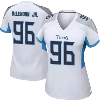 Women's TK McLendon Jr. Tennessee Titans Nike Game Jersey - White