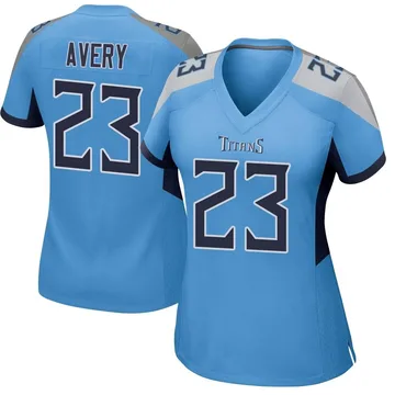 Women's Tre Avery Tennessee Titans Nike Game Jersey - Light Blue