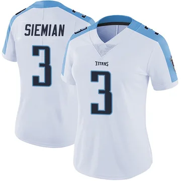 Women's Trevor Siemian Tennessee Titans Nike Limited Vapor Untouchable Jersey - White