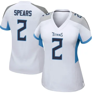 Women's Tyjae Spears Tennessee Titans Nike Game Jersey - White