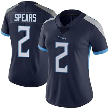 Women's Tyjae Spears Tennessee Titans Nike Limited Vapor Untouchable Jersey - Navy