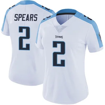 Women's Tyjae Spears Tennessee Titans Nike Limited Vapor Untouchable Jersey - White