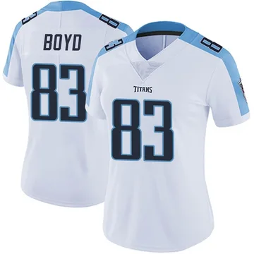 Women's Tyler Boyd Tennessee Titans Nike Limited Vapor Untouchable Jersey - White